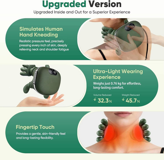 Rechargeable Neck And Shoulder Massager