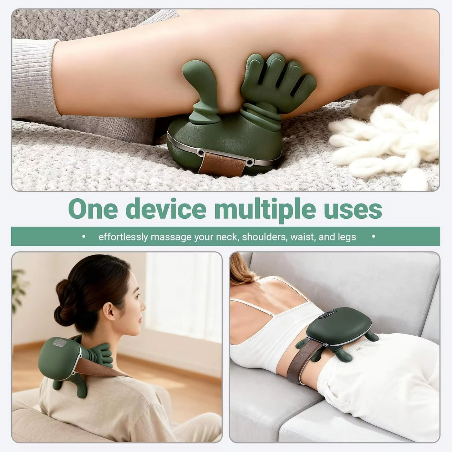 Rechargeable Neck And Shoulder Massager